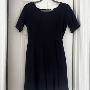 J. Crew Classic Black Mini Dress